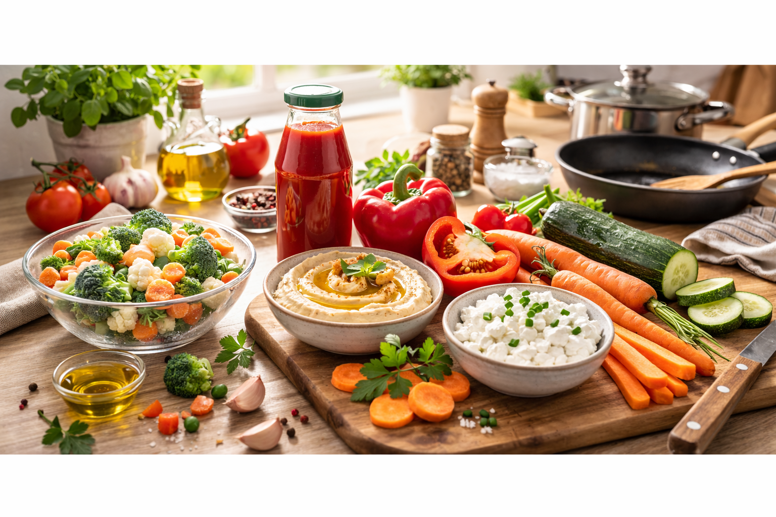 „Warzywa bez wysiłku” – baza w kuchni