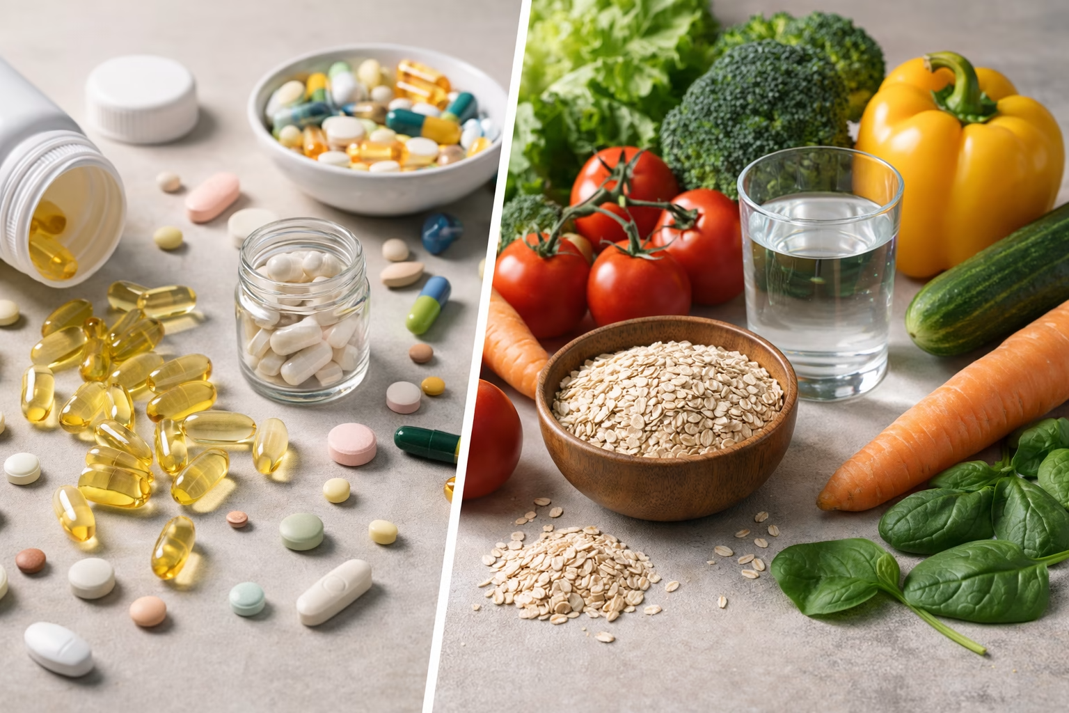 Tabletki i detoks kontra zdrowe jedzenie