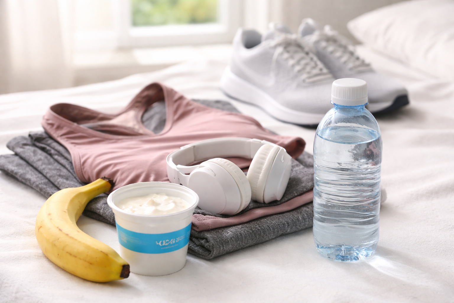 Mała przekąska przed porannym treningiem