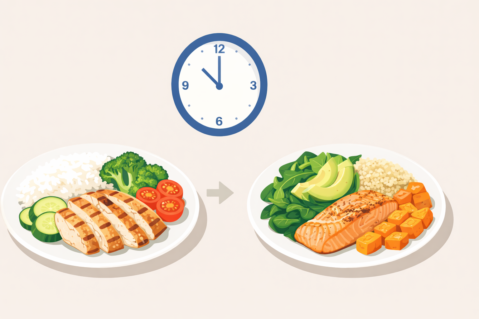 Prosty schemat jedzenia przed i po treningu